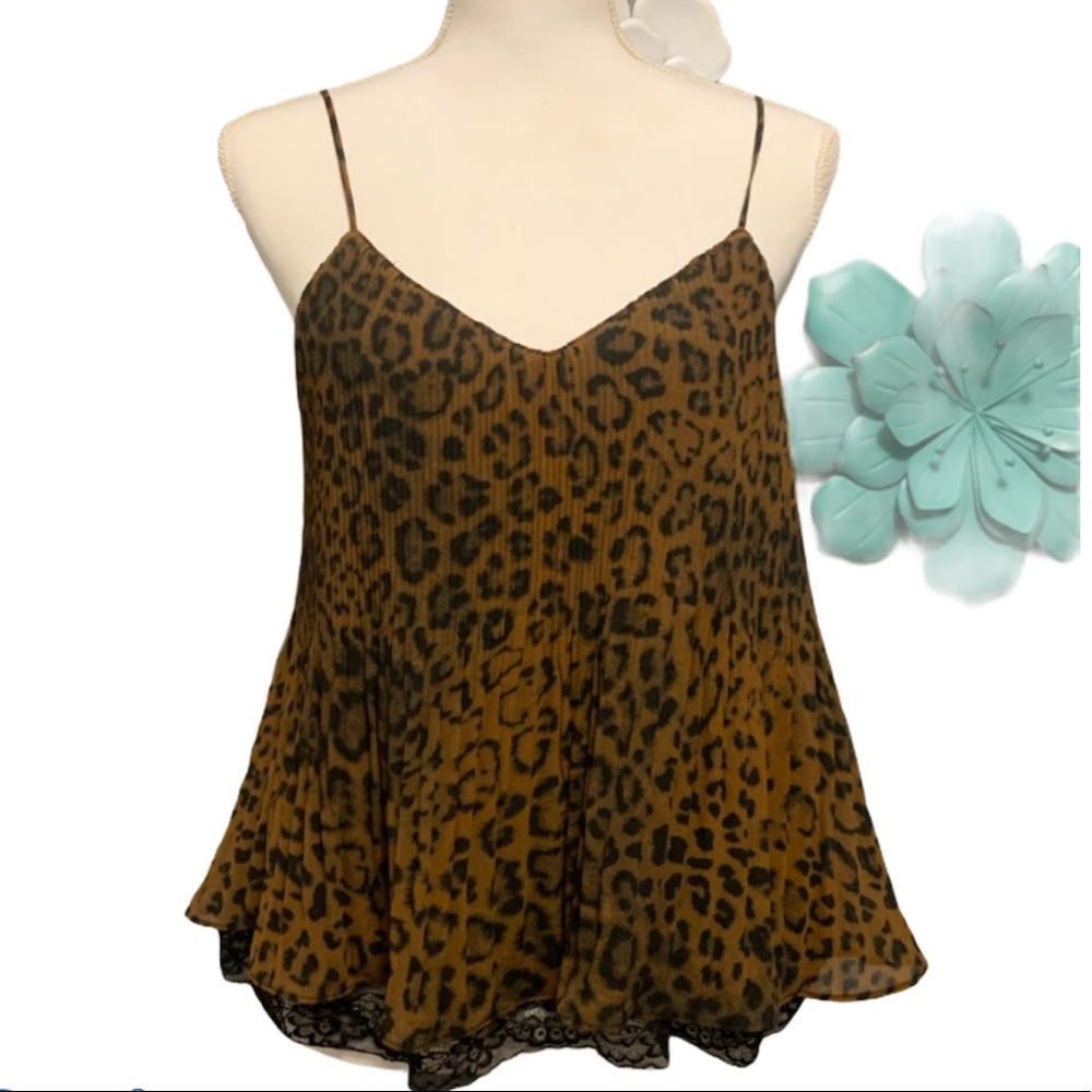 🎉HOST PICK🎉 Zara TRF Leopard Print Camisole